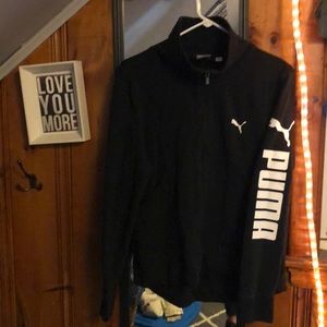 Puma zip-up sweatshirt